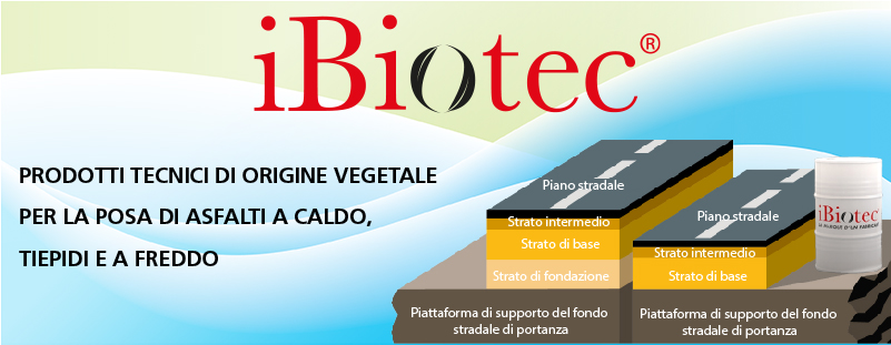IBIOTEC SOLVETAL® AC 100 antiadesivo bitume 100% vegetale